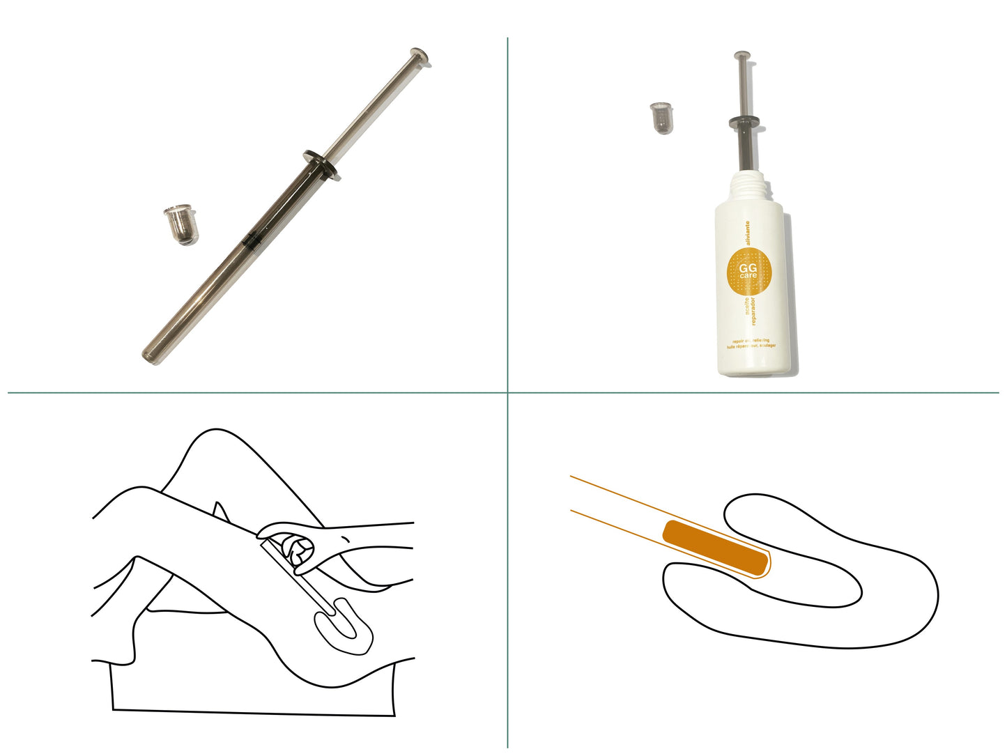 Aplicador vaginal, suave - Pack 3 unidades